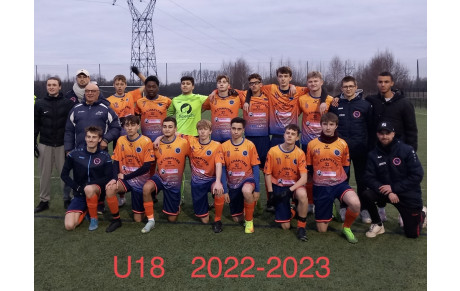 U18 Une équipe renversante !!!