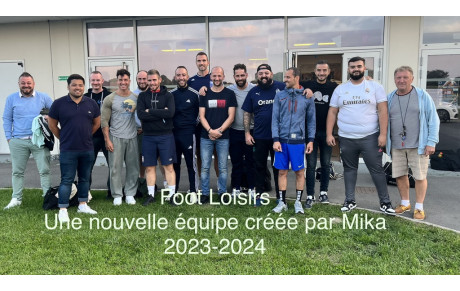 Le grand départ de notre équipe Foot Loisirs