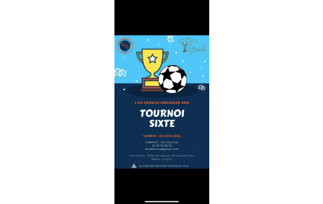 Tournoi de Sixte Genech 2024