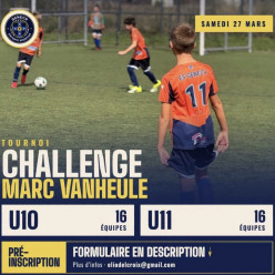Challenge Marc Vanheule 27 et 28 mars 2027